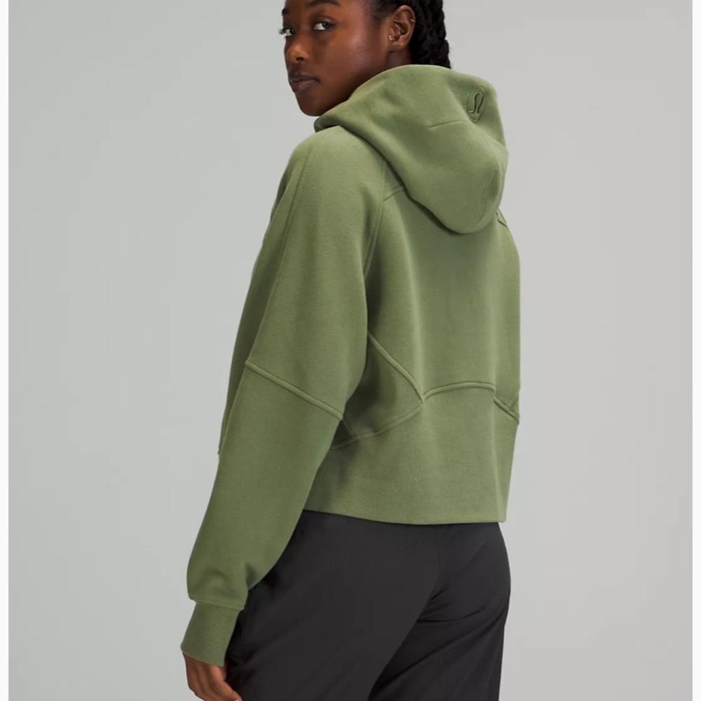 💚LULULEMON SCUBA HOODIE FULL ZIP-GREEN TWILL-M/L-XL/XXL💚 - Picture 6 of 16